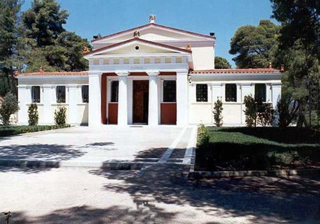 Villa The Mansion Of Dionisos And Dimitras 7 à Linaria  Extérieur photo